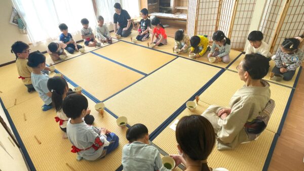 茶道がスタート