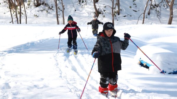 歩くスキーが始まりました！
