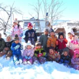 雪中レク