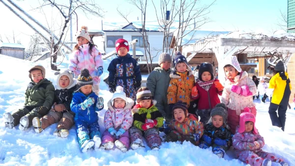 雪中レク