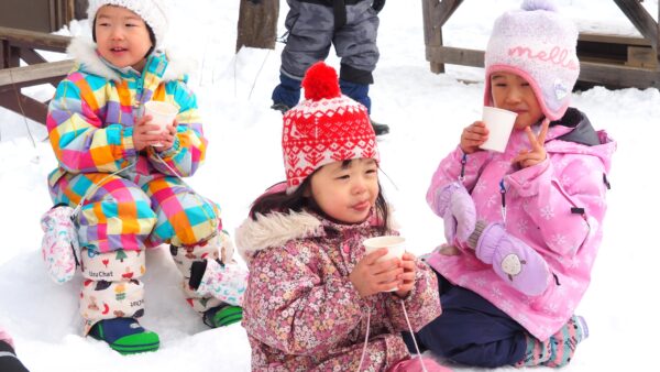 雪中ココアの日